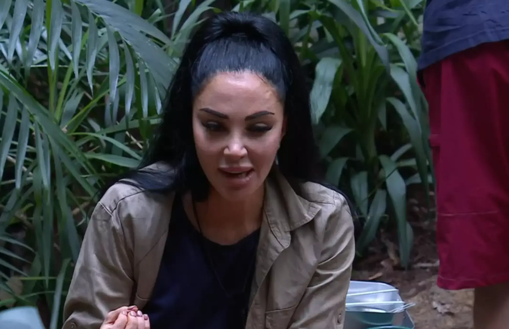 Campmates such as Tulisa will often get semi-permanent make-up tattooed on (ITV)