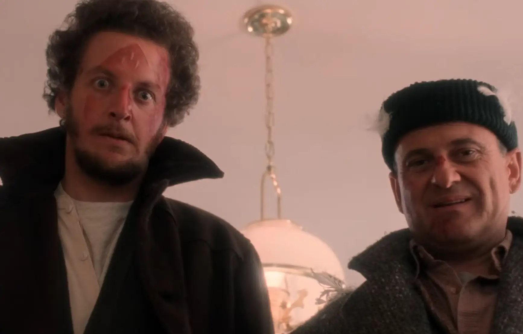 Daniel Stern (right) played Marv in Home Alone (20th Century Fox)