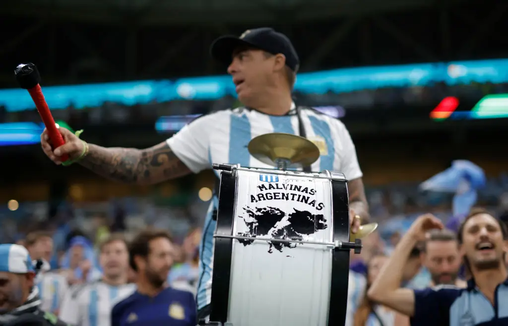 Argentina fans don't let a World Cup go without mentioning it (Tom Jenkins/Getty Images)