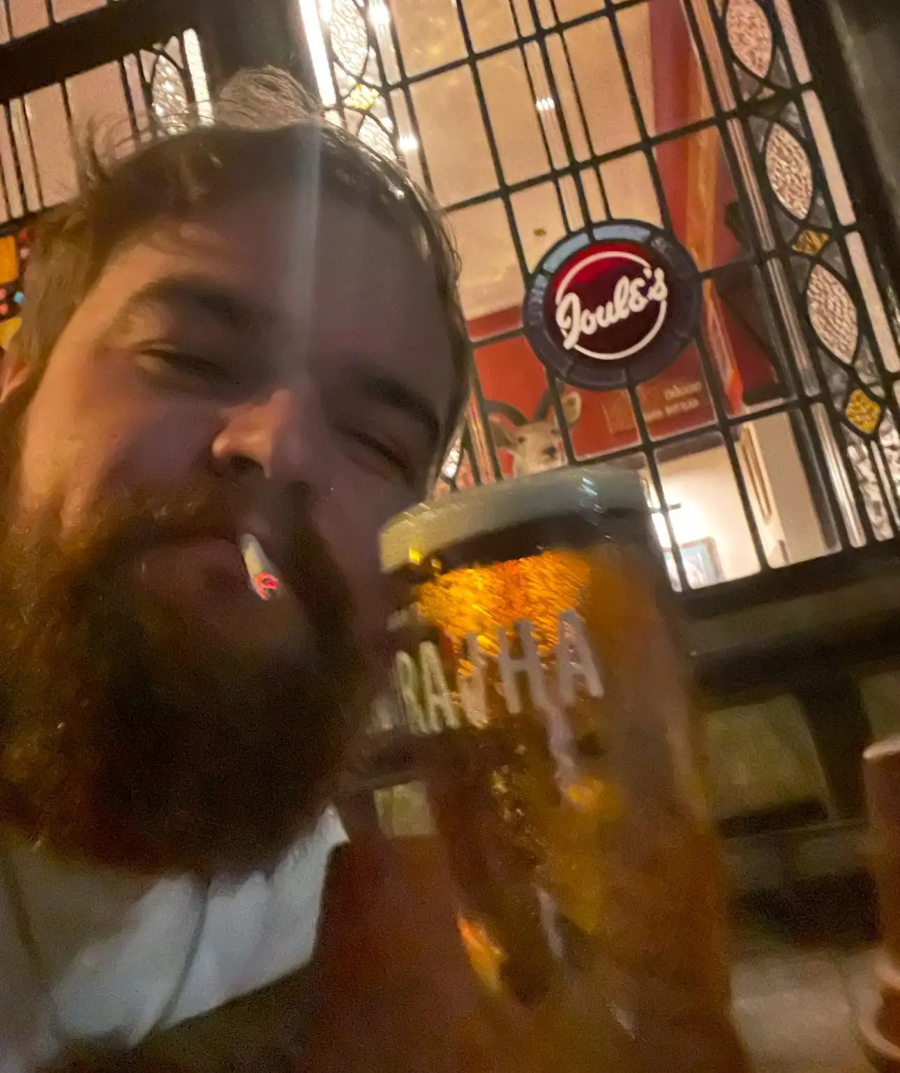 Jono Yates said he was 'lost in a sea of lager' for the last two decades or so (Supplied)