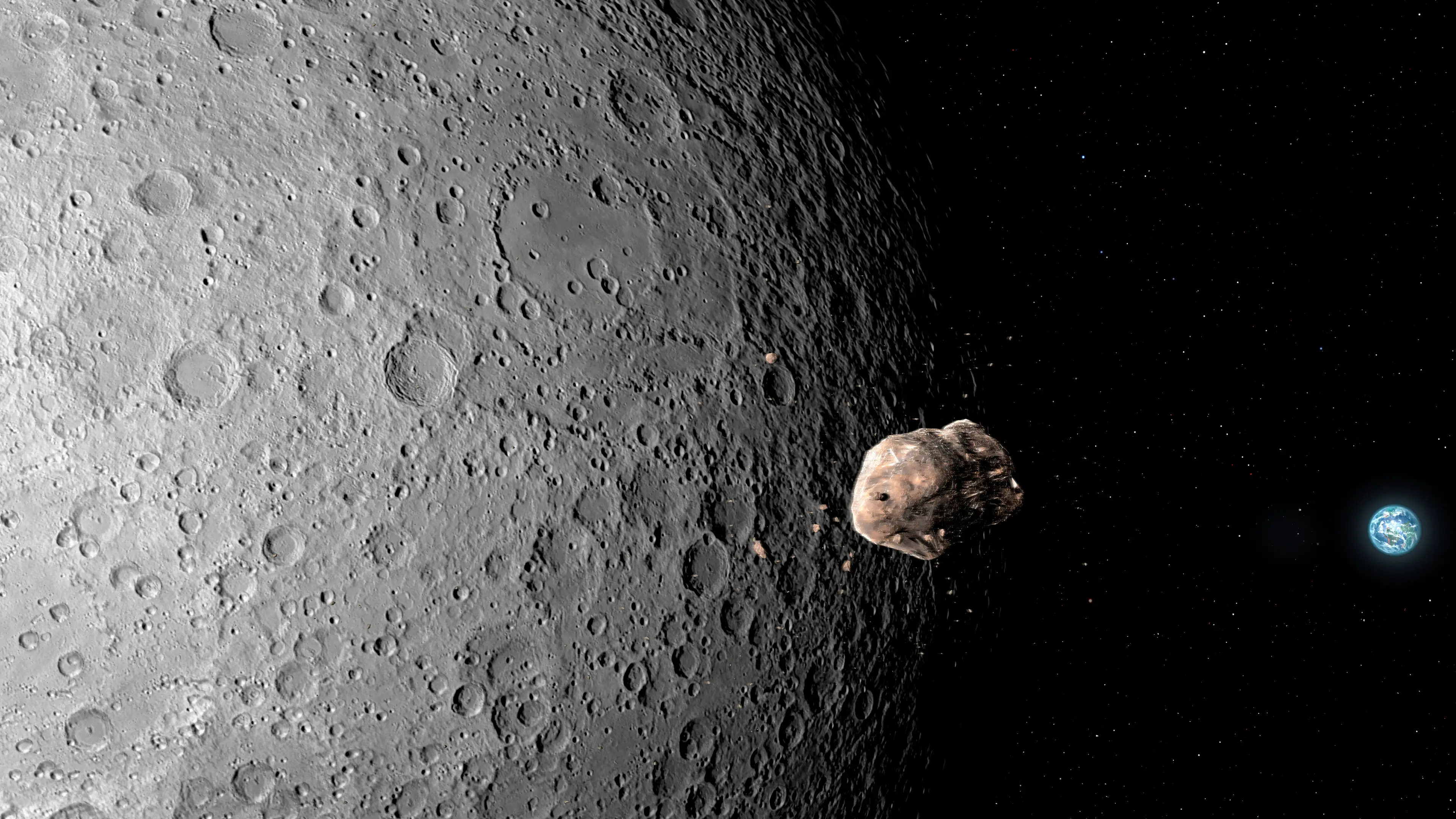 The mini-moon is going to be much, much smaller than our actual moon. (Getty Stock Photo) 