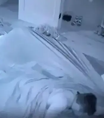 His then girlfriend was caught filming with another women.