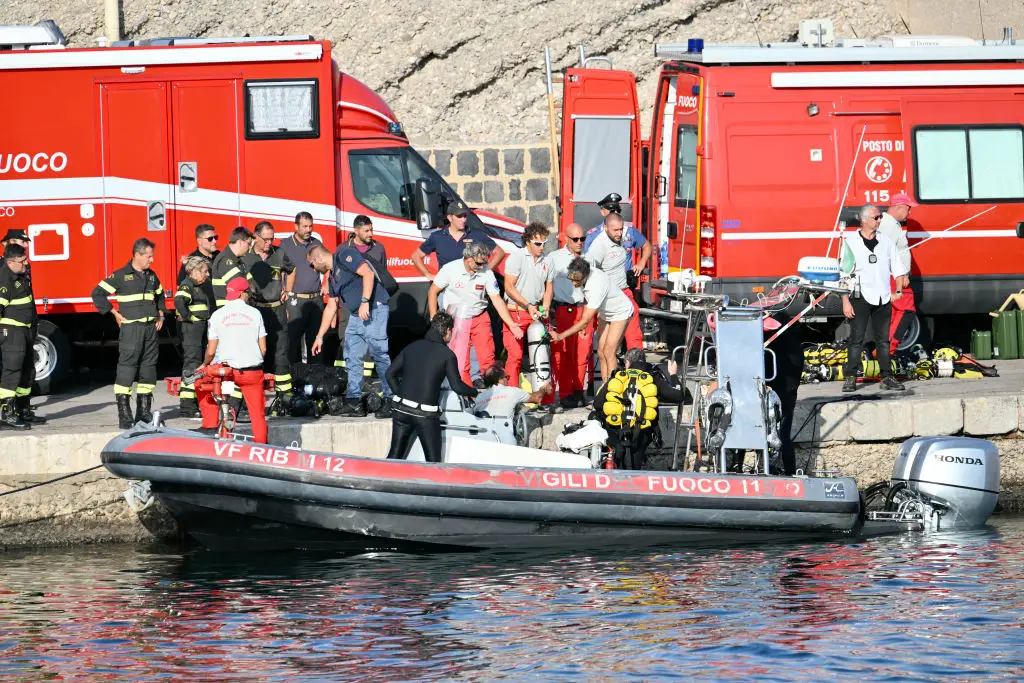 Seven bodies were recovered from the sinking, and prosecutors are looking at the potential of manslaughter. (ALBERTO PIZZOLI/AFP via Getty Images)