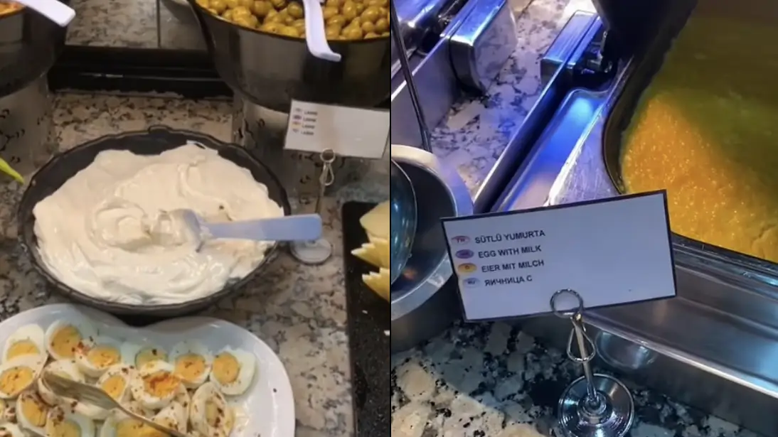 British hotel guest slammed for video criticising 'normal Turkish breakfast' at five star resort