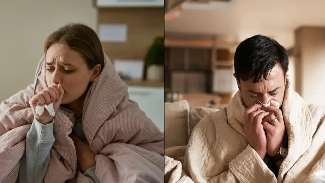 How to tell if you are still contagious after being sick as brutal winter illness sweeps UK