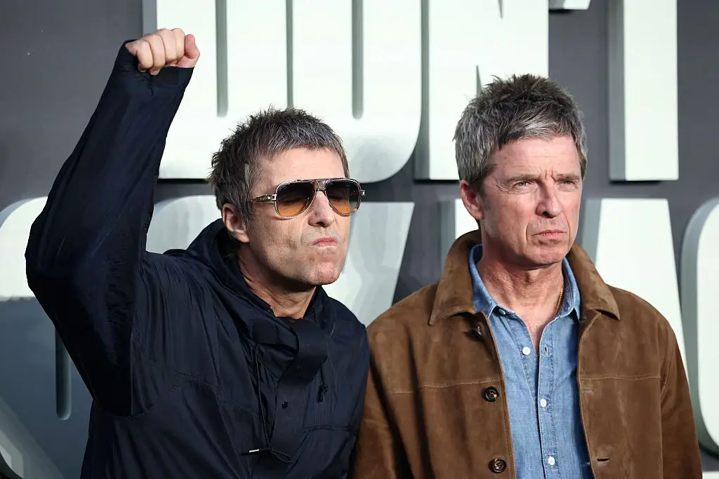 The Gallaghers reunited after not playing together for 16 years (Henry NICHOLLS / AFP via Getty Images)