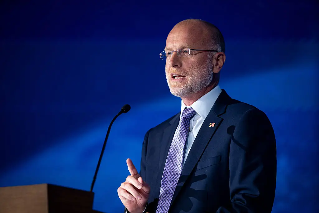 Brendan Carr played a huge role in Kimmel's suspension (Al Drago/Bloomberg via Getty Images)