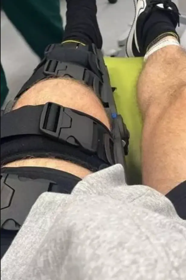 Goalkeeper Collins has suffered a broken knee (Joel Collins)