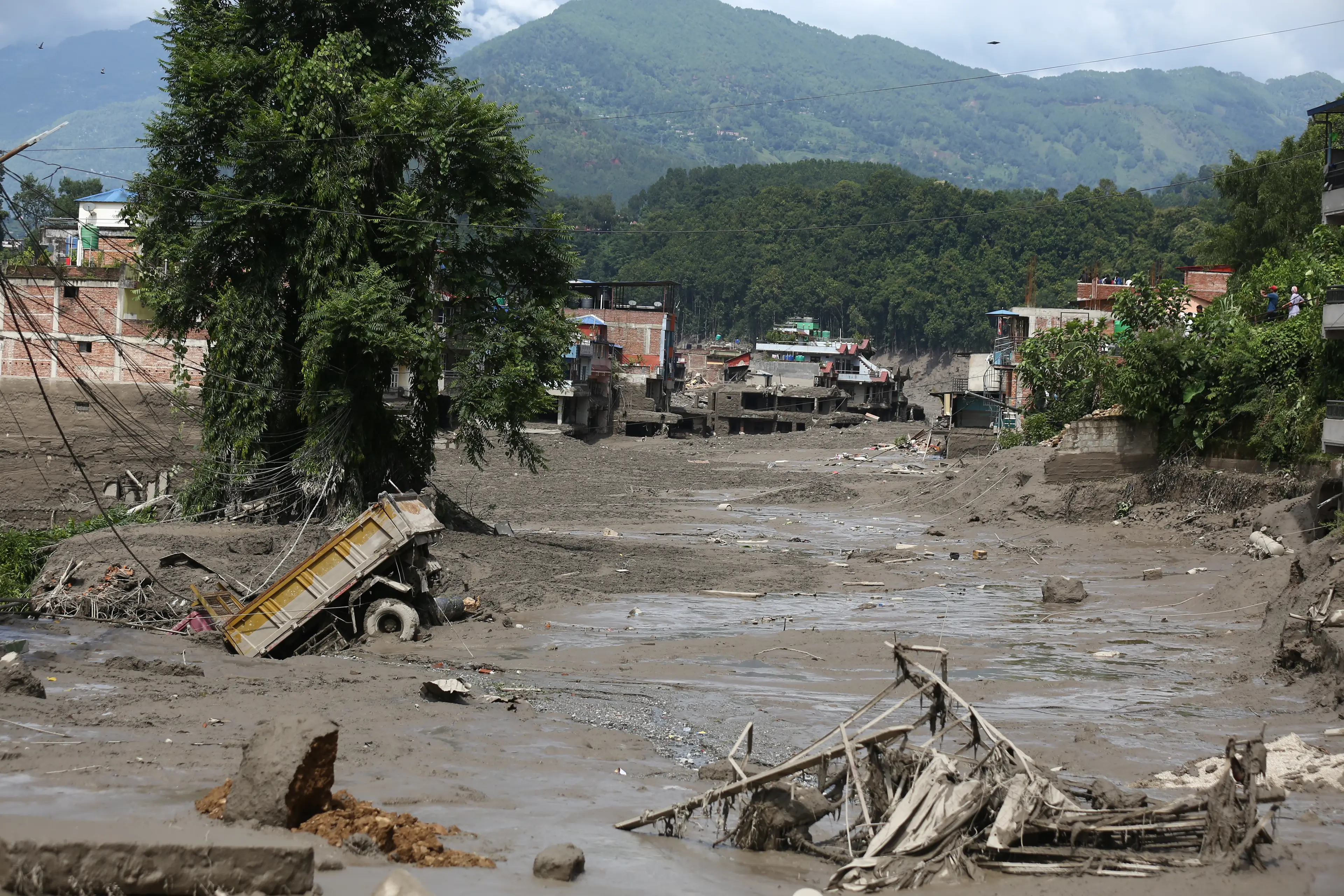 Rescue and recovery efforts are still underway (Subaas Shrestha/NurPhoto via Getty Images)