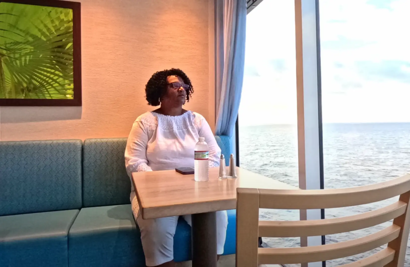 Despite the downsides of cruise ship life she's still very happy with it (YouTube/Poverty to Paradise)