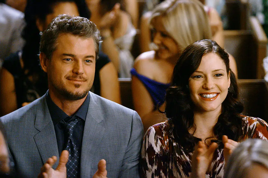 Leigh has explained why her season 17 dream sequence alongside her late co-star Eric Dane's had gone differently (Scott Garfield/Disney General Entertainment Content via Getty Images)