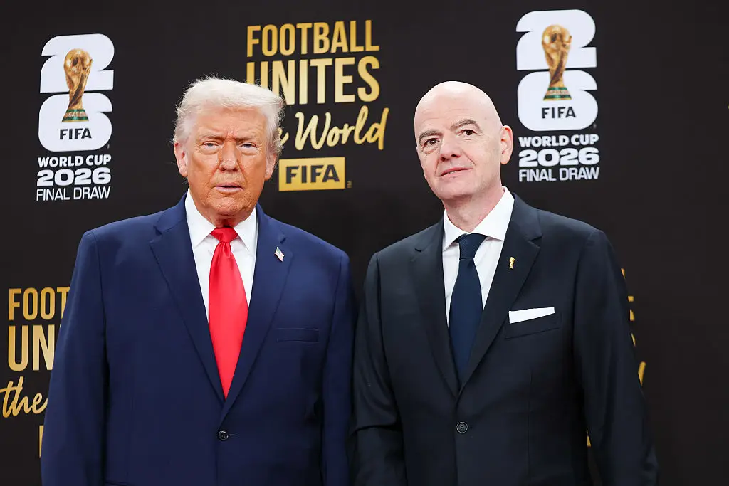 Infantino has been accused of breaching political neutrality ( Tasos Katopodis - FIFA/FIFA via Getty Images)