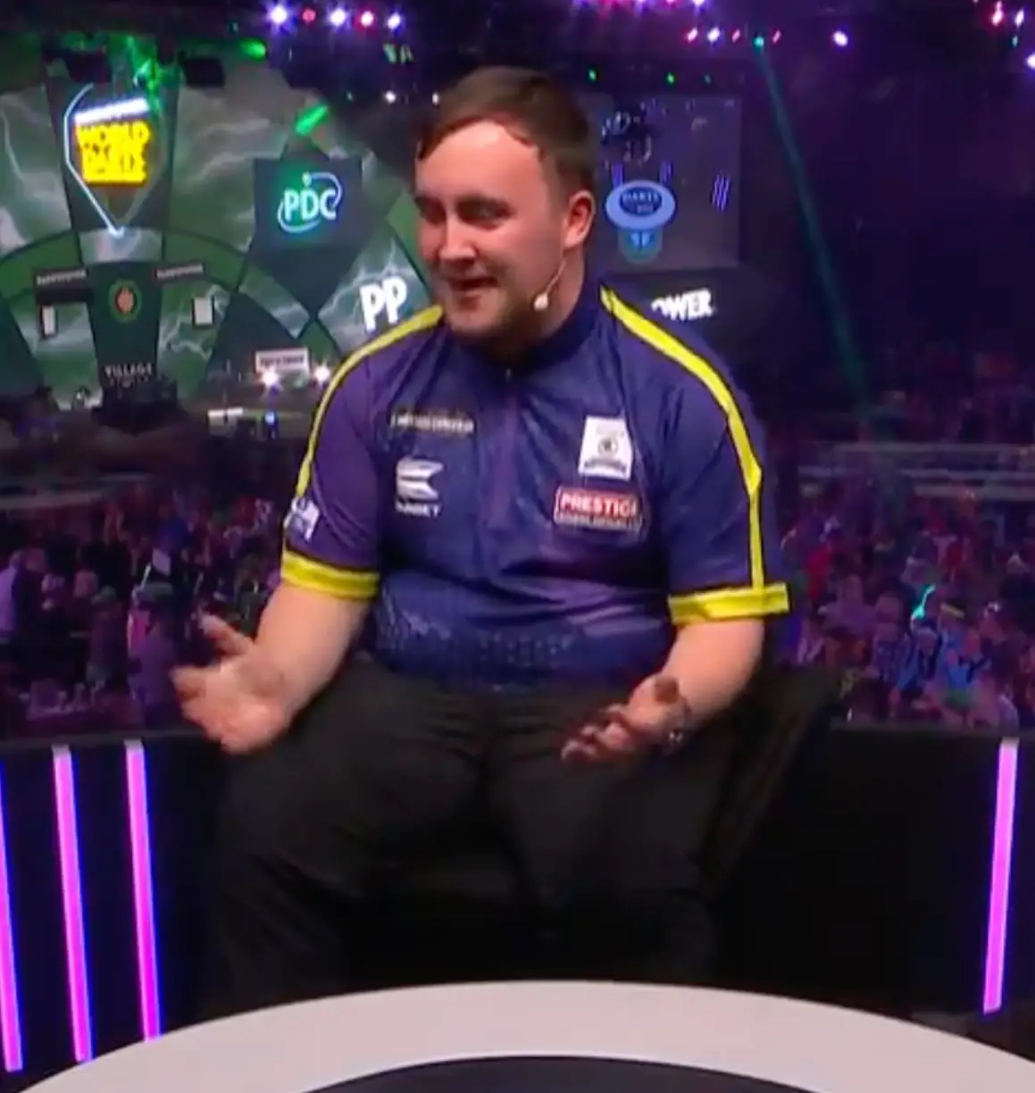 The 16-year-old came out on top against Rob Cross in the semi-final.