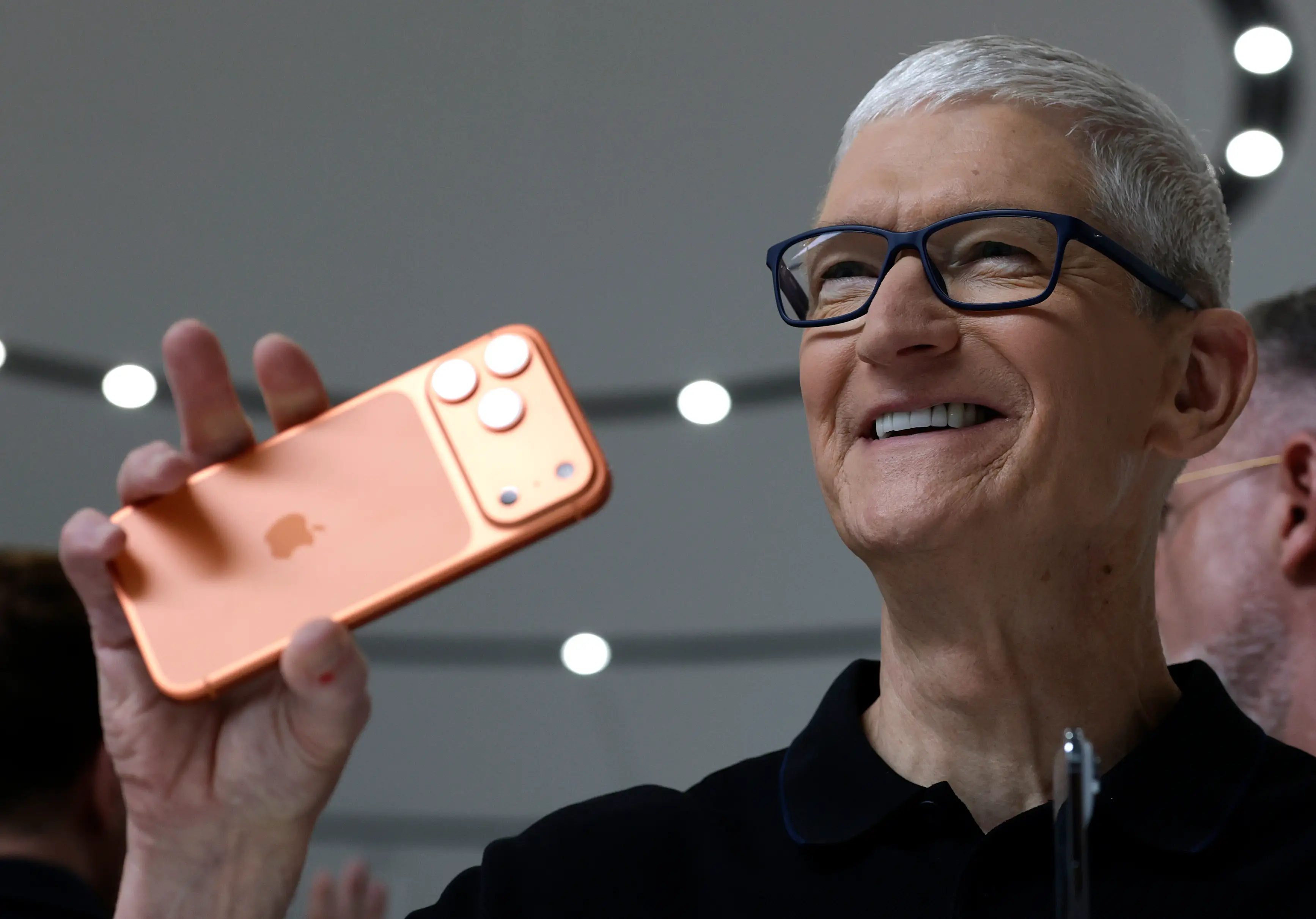 Apple revealed its iPhone 17 Air device (Justin Sullivan/Getty Images)