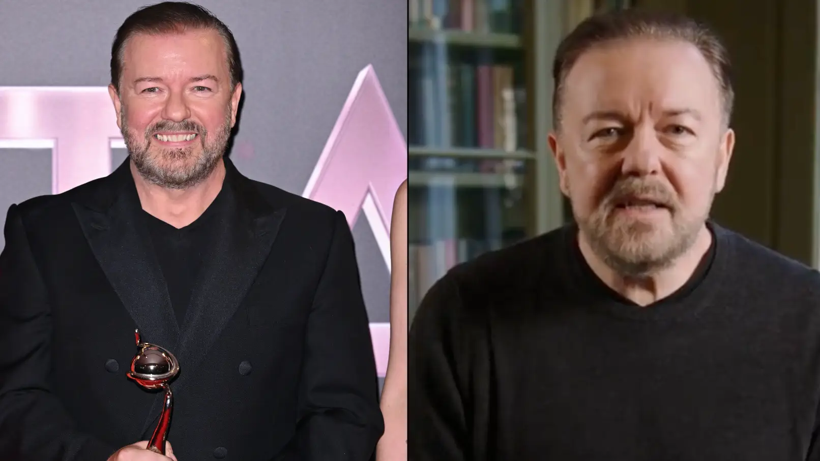 Karwai Tang/Getty/X/@rickygervais