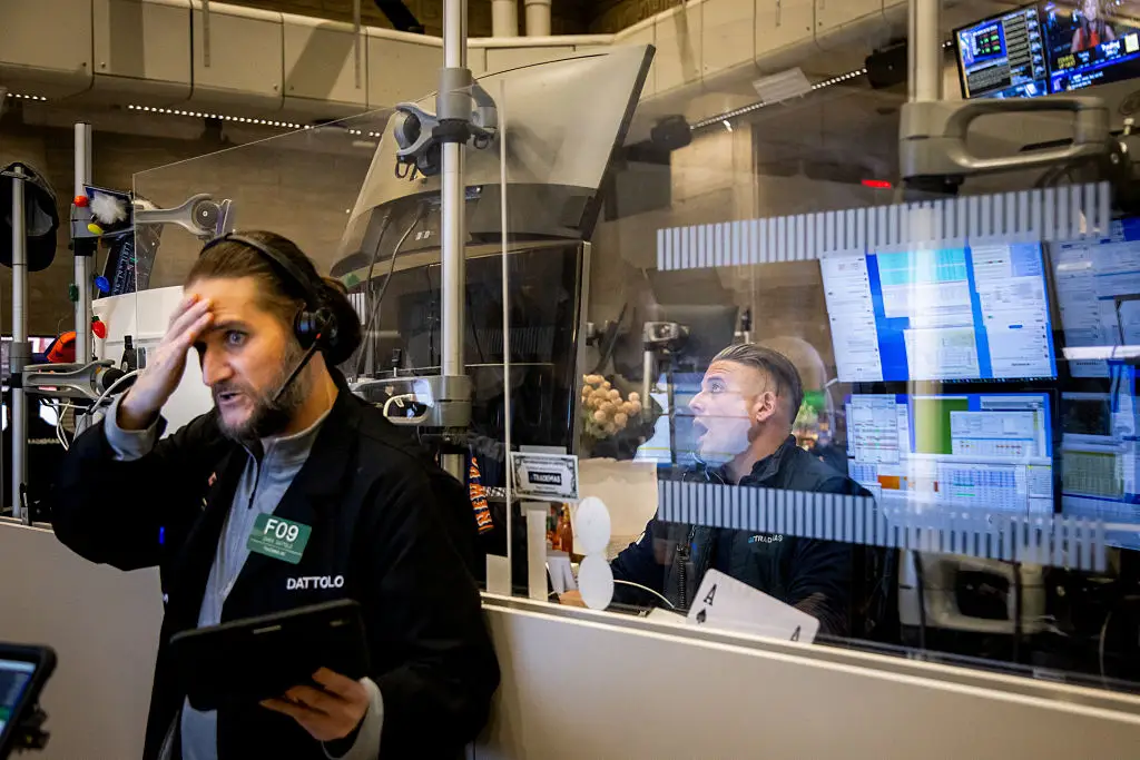 Trump's tariffs have had a punishing effect on stock markets around the world (Michael Nagle/Bloomberg via Getty Images)