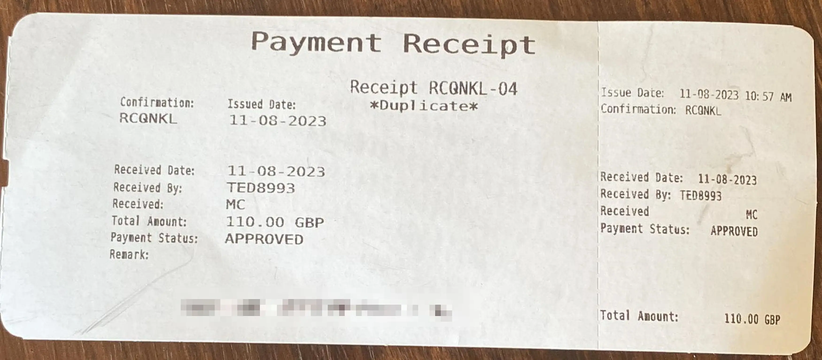 Ryanair say the couple were 'correctly charged the airport check-in fee of £55 per passenger'.