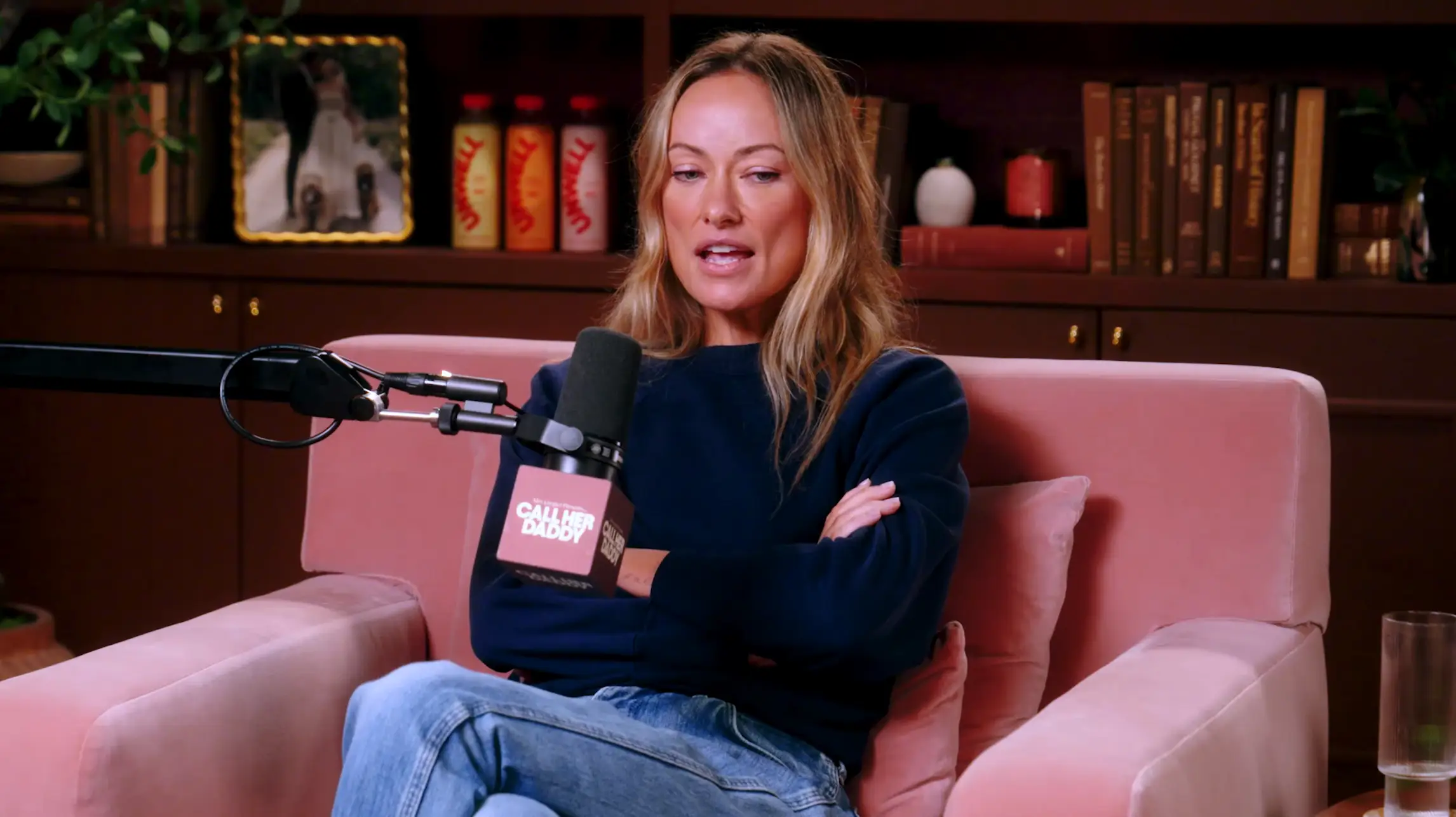 Wilde appeared on Call Her Daddy to discuss her new film The Invite (Call Her Daddy)