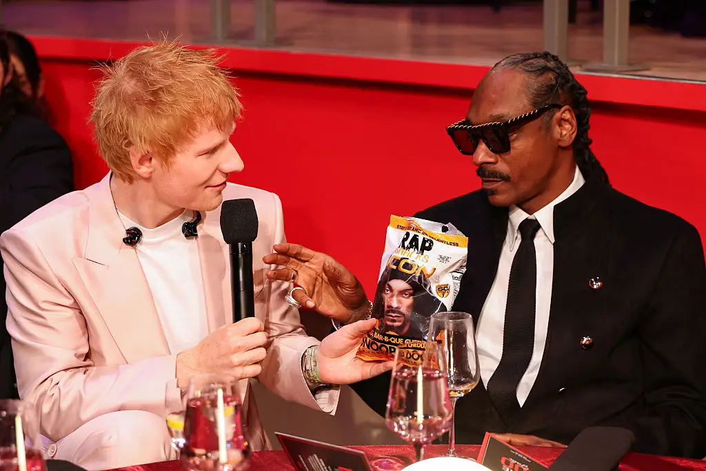 Sheeran and Snoop are good friends (Kevin Mazur/Getty Images for TIME)