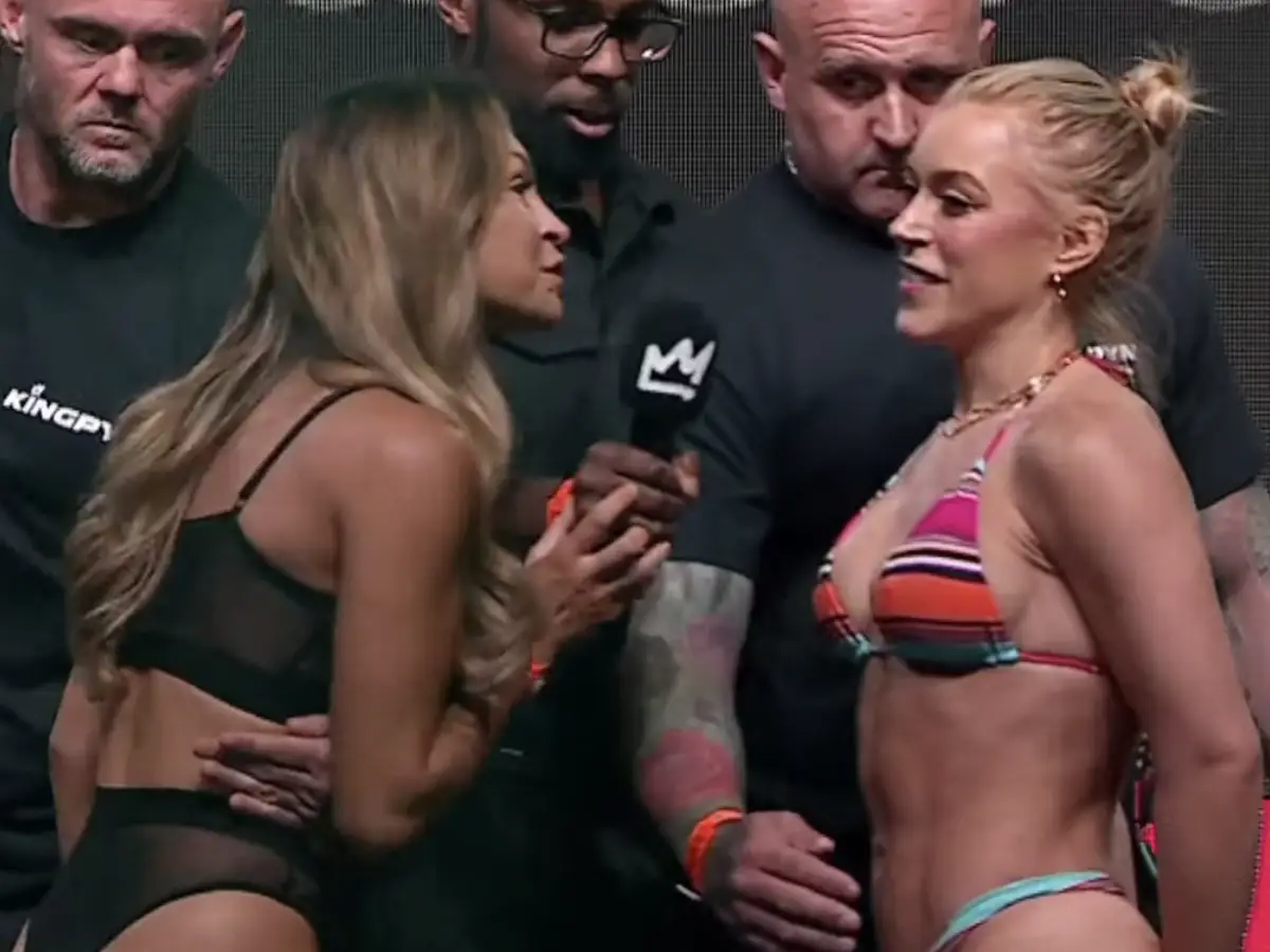 Elle Brooke defeated AJ Bunker during their fight in July.