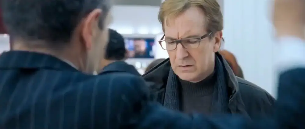 Seems Harry does not appreciate the extravagant gift wrapping.