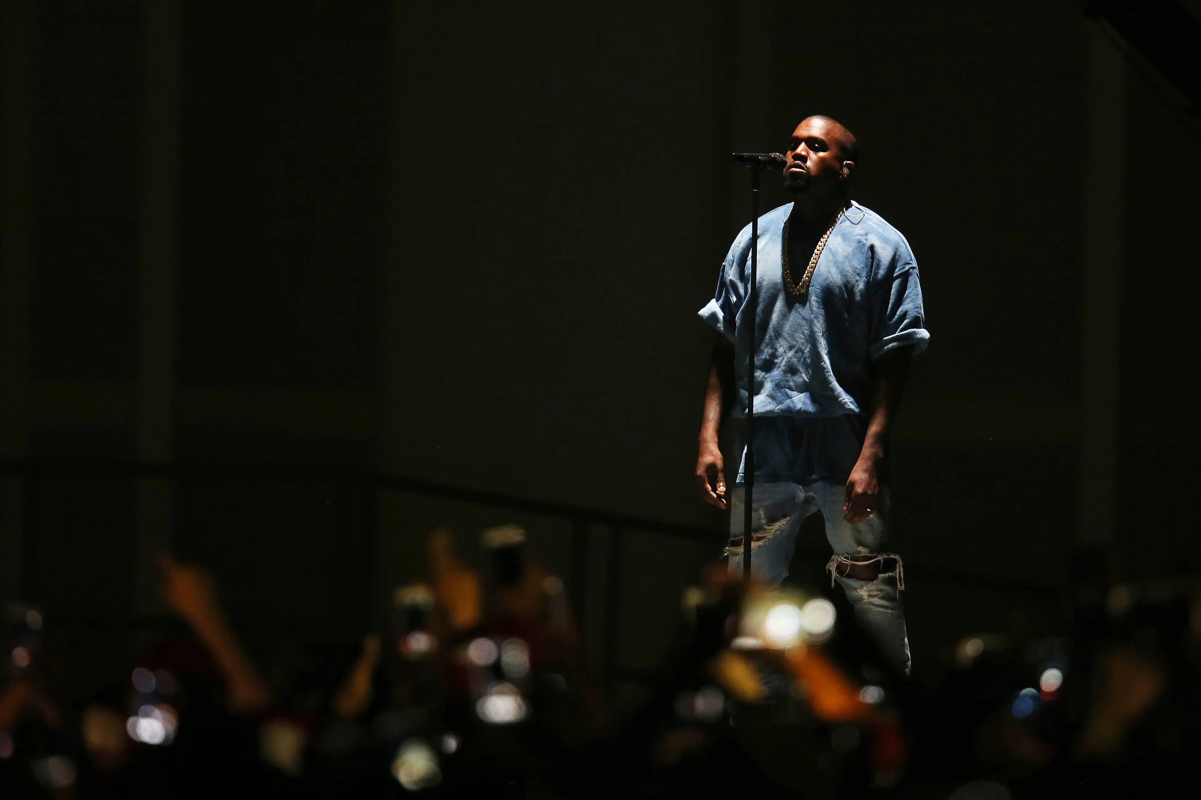 Despite his previous apology, there are calls to block Ye from entering the UK. (Steve Russell/Toronto Star via Getty Images)
