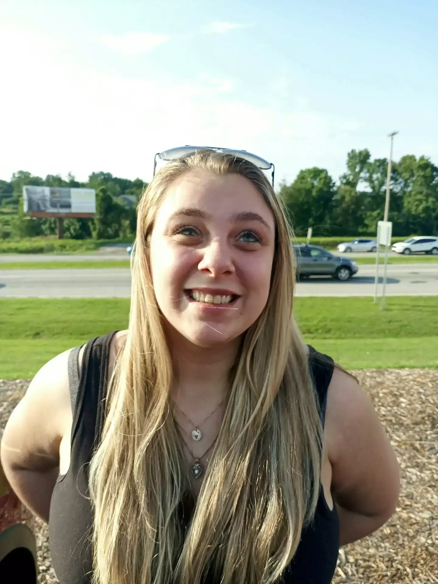 Her memories of the incident are 'fuzzy'. (SWNS)