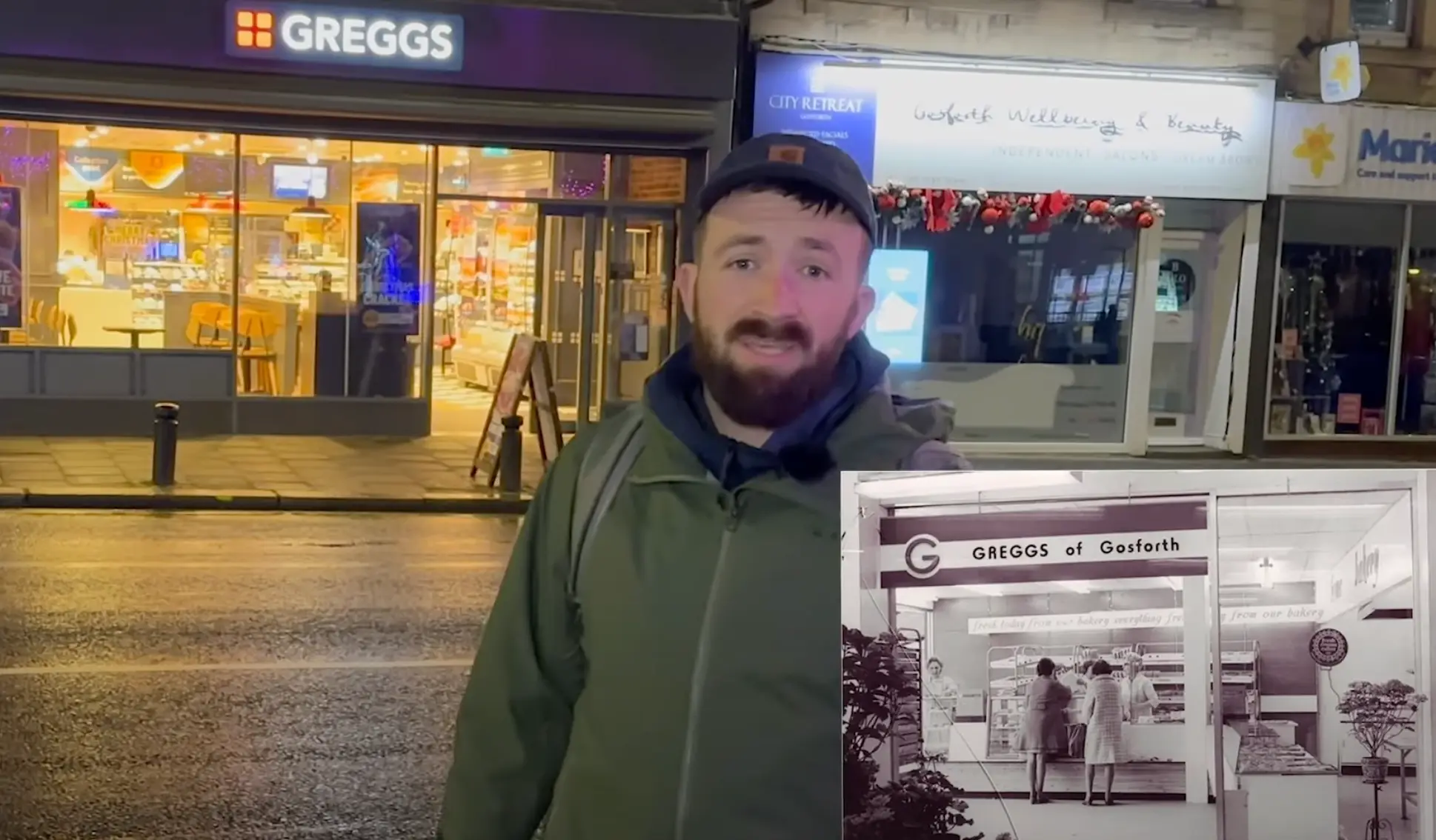 I started where Greggs started.