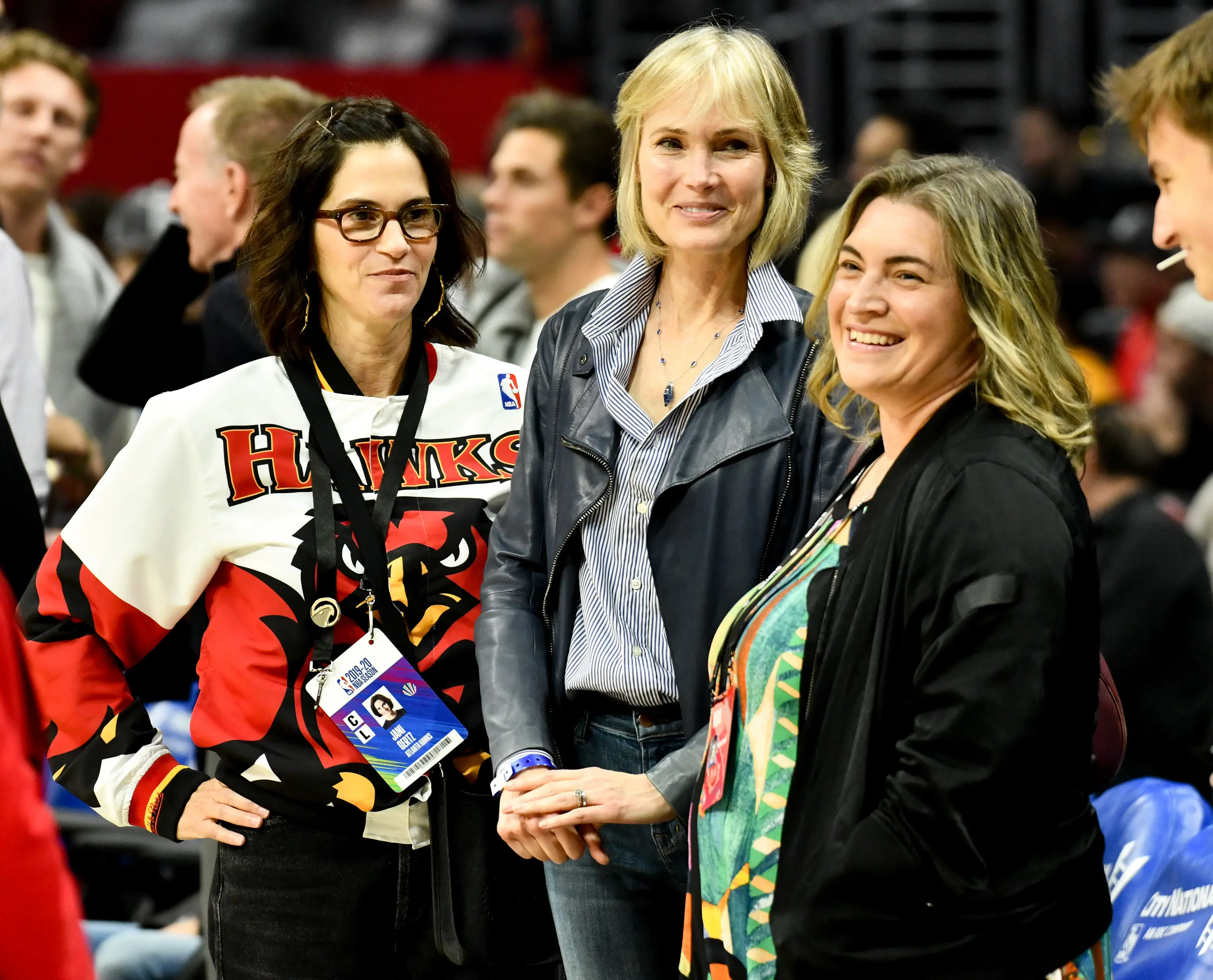 Gertz is part owner of the Atlanta Hawks.