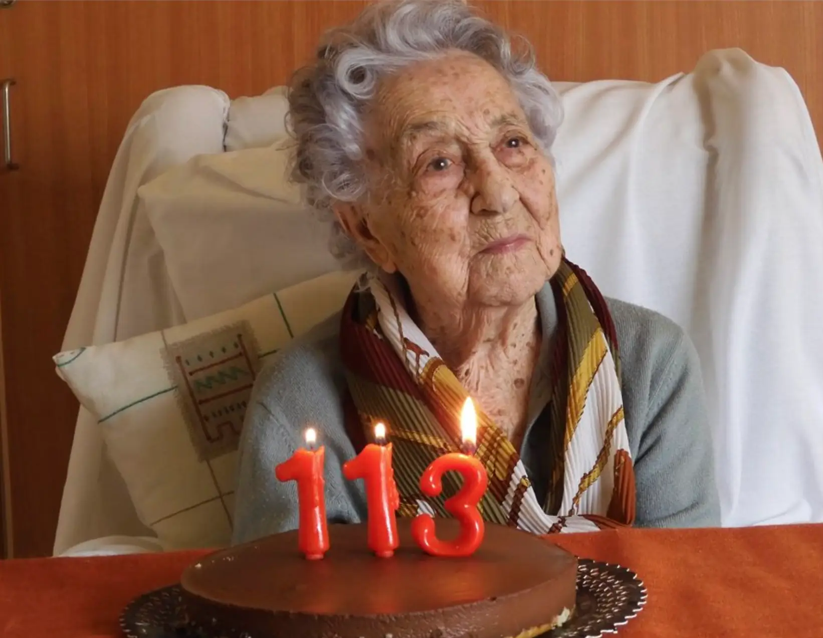 Maria celebrated 117 birthdays in her lifetime. (X/@MariaBranyas112)
