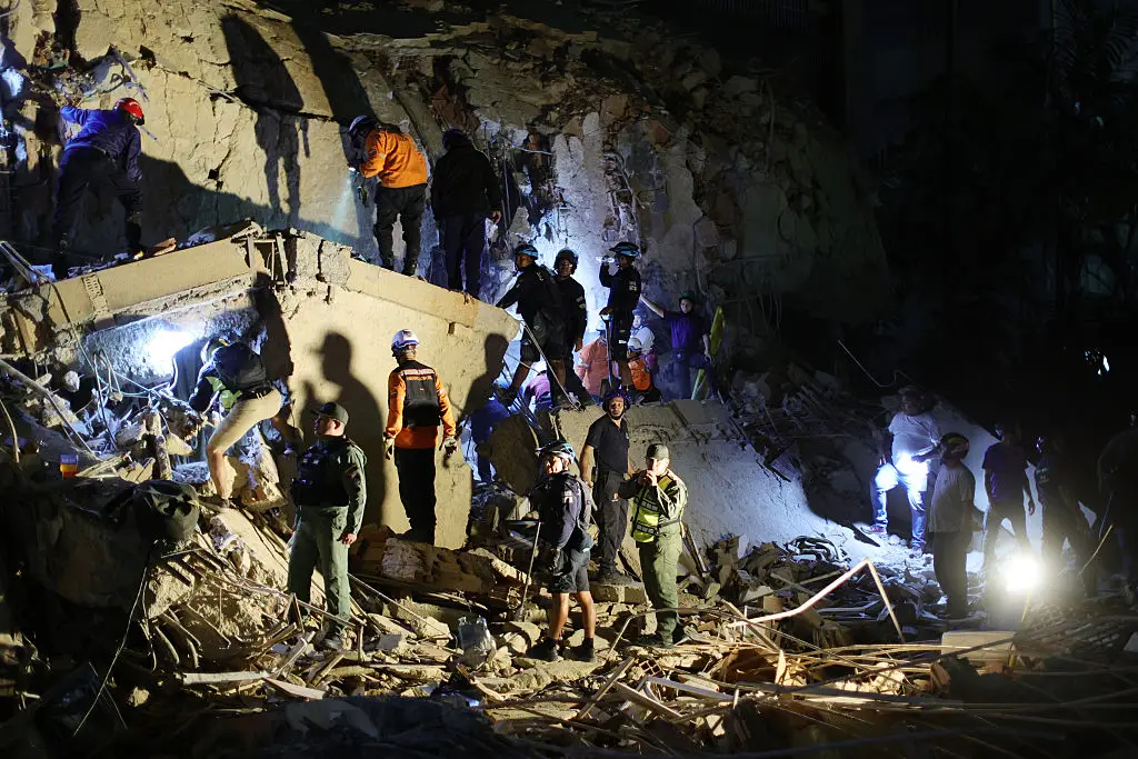Rescue searches are now underway (Jesus Vargas/Getty Images)