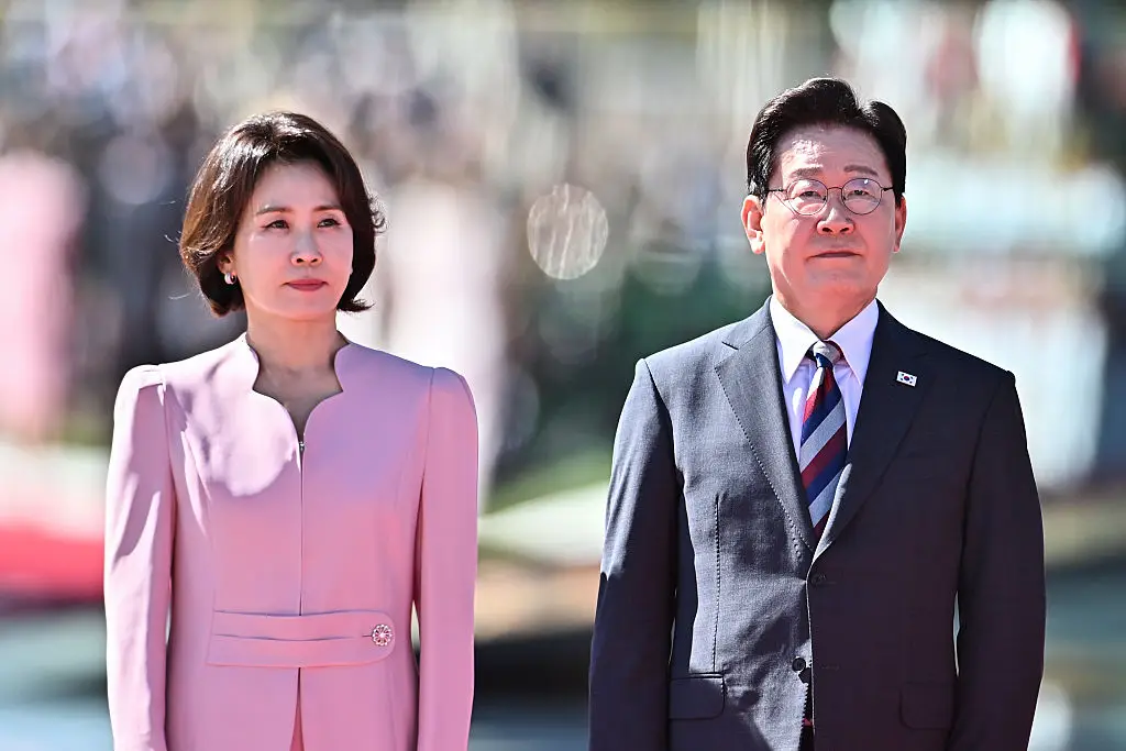 President of South Korea Lee Jae Myung has called for police reform (Ton Molina/Getty Images)