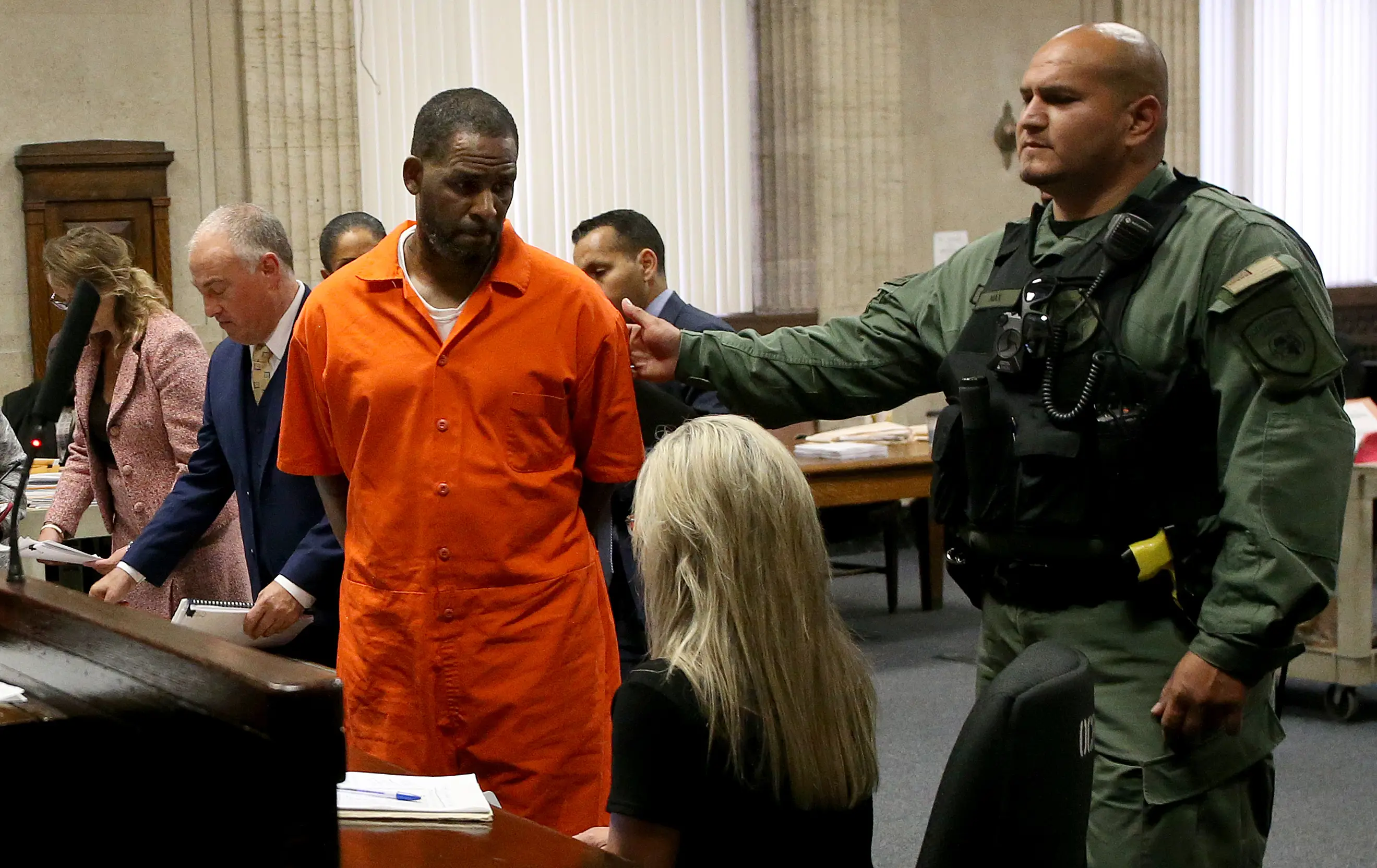 R Kelly is currently serving a 31-year sentence (Antonio Perez - Pool via Getty Images)