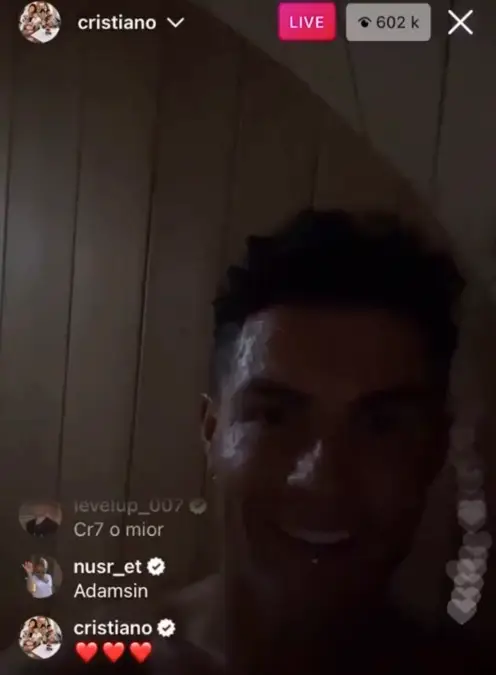 The player confused fans with his latest live.