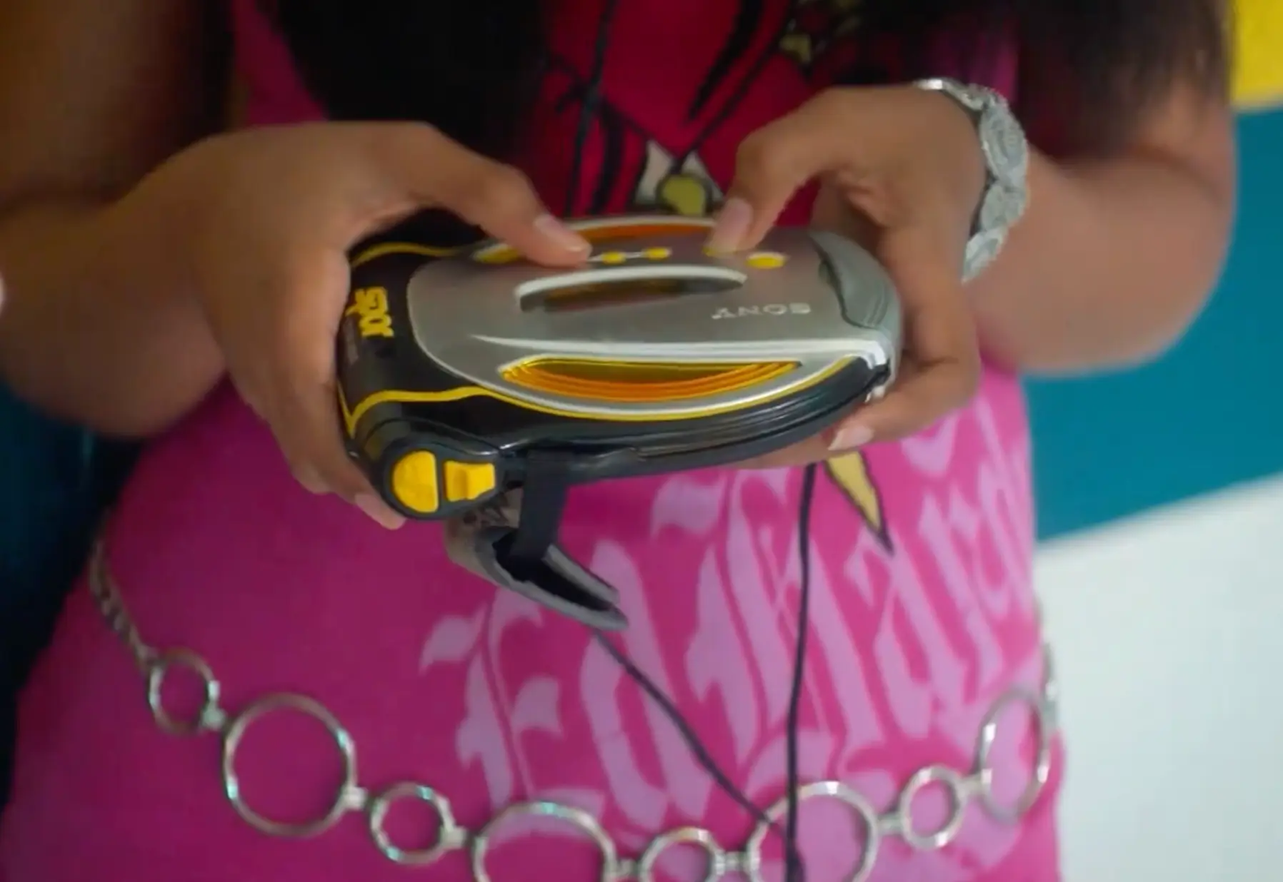 In fairness, if you give a 2024 teenager a walkman they are going to end up holding it like an iPhone (Netflix)