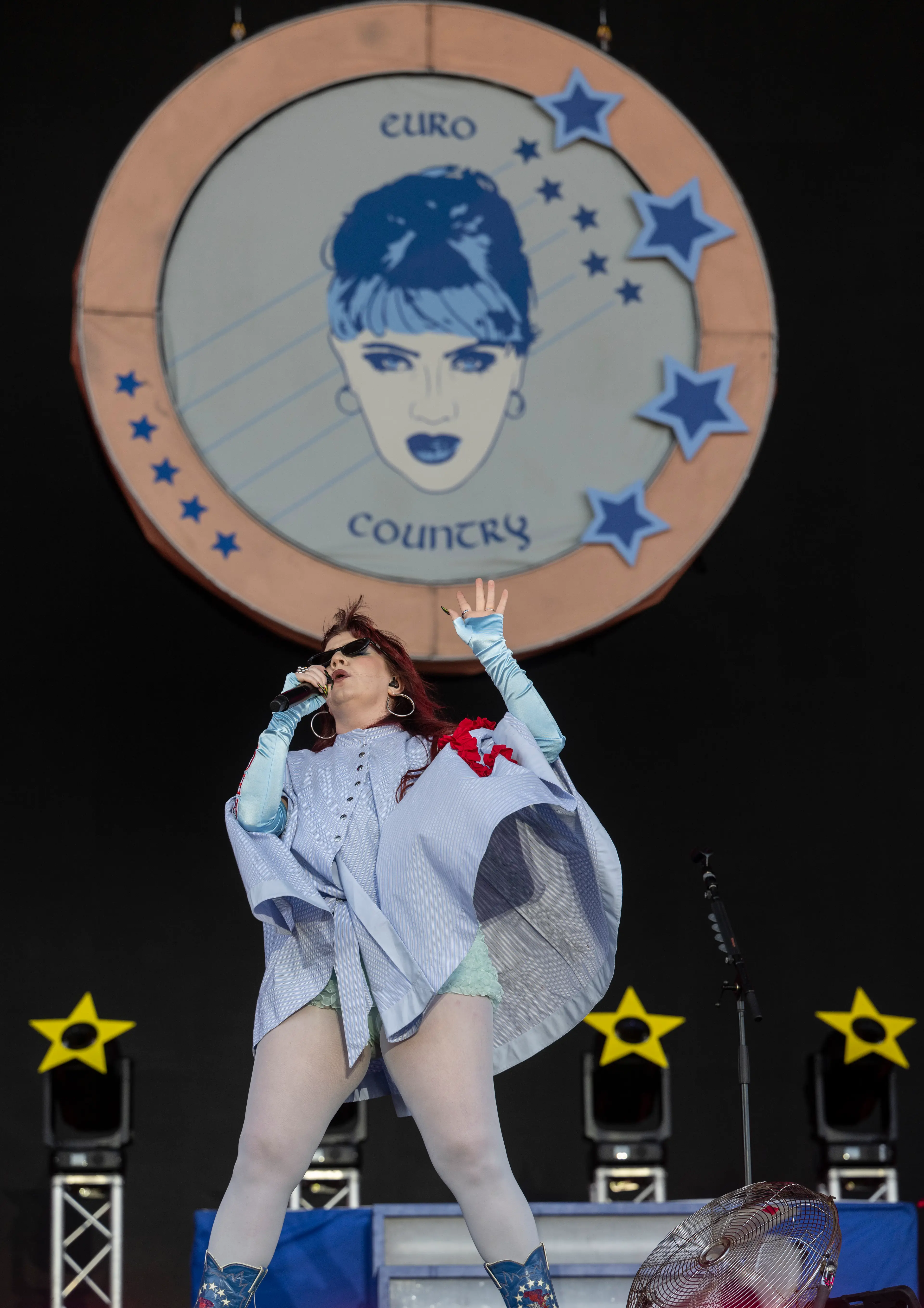 CMAT performing at BBC Radio 1's Big Weekend (Katja Ogrin/Redferns)