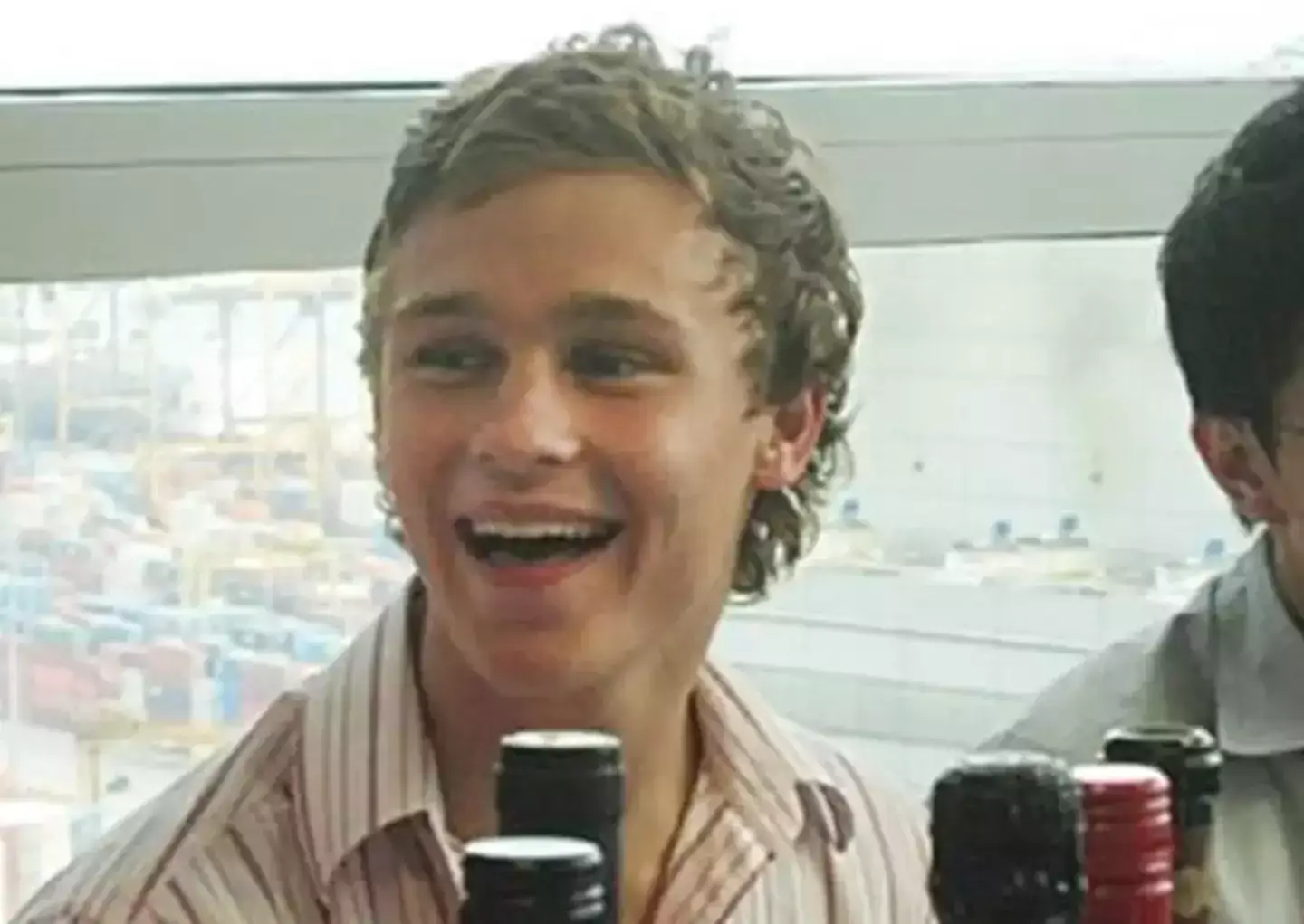 Sam Ballard ate the slug as a dare (Family Handout)