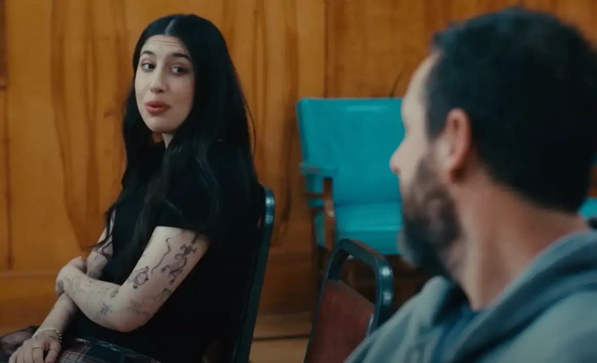 Sandler's family appear in the film (Netflix)