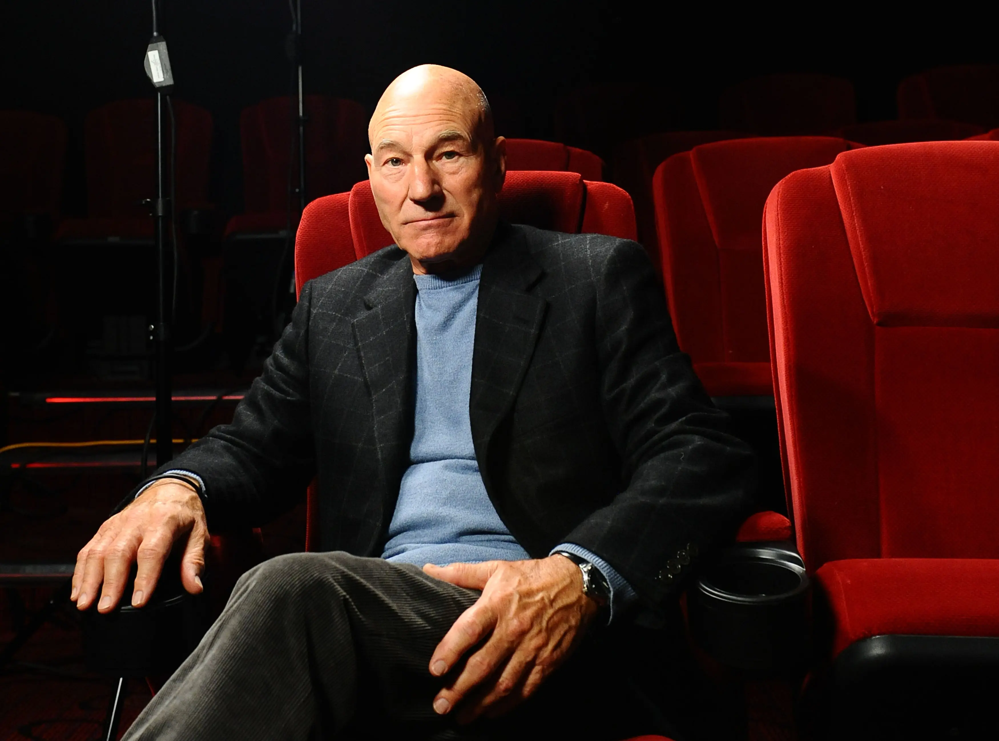 Patrick Stewart has been remembered by celebrities (PA)