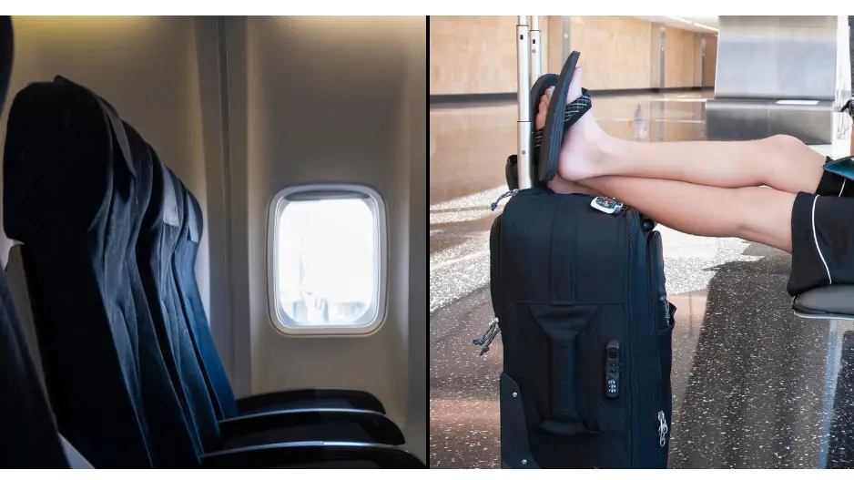 Flight attendant warned passengers you should never wear flip-flops on a plane