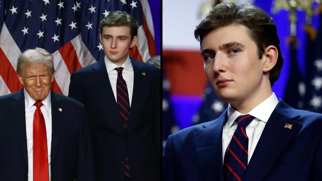 People can’t get over how tall Barron Trump is compared to 2016 presidential election