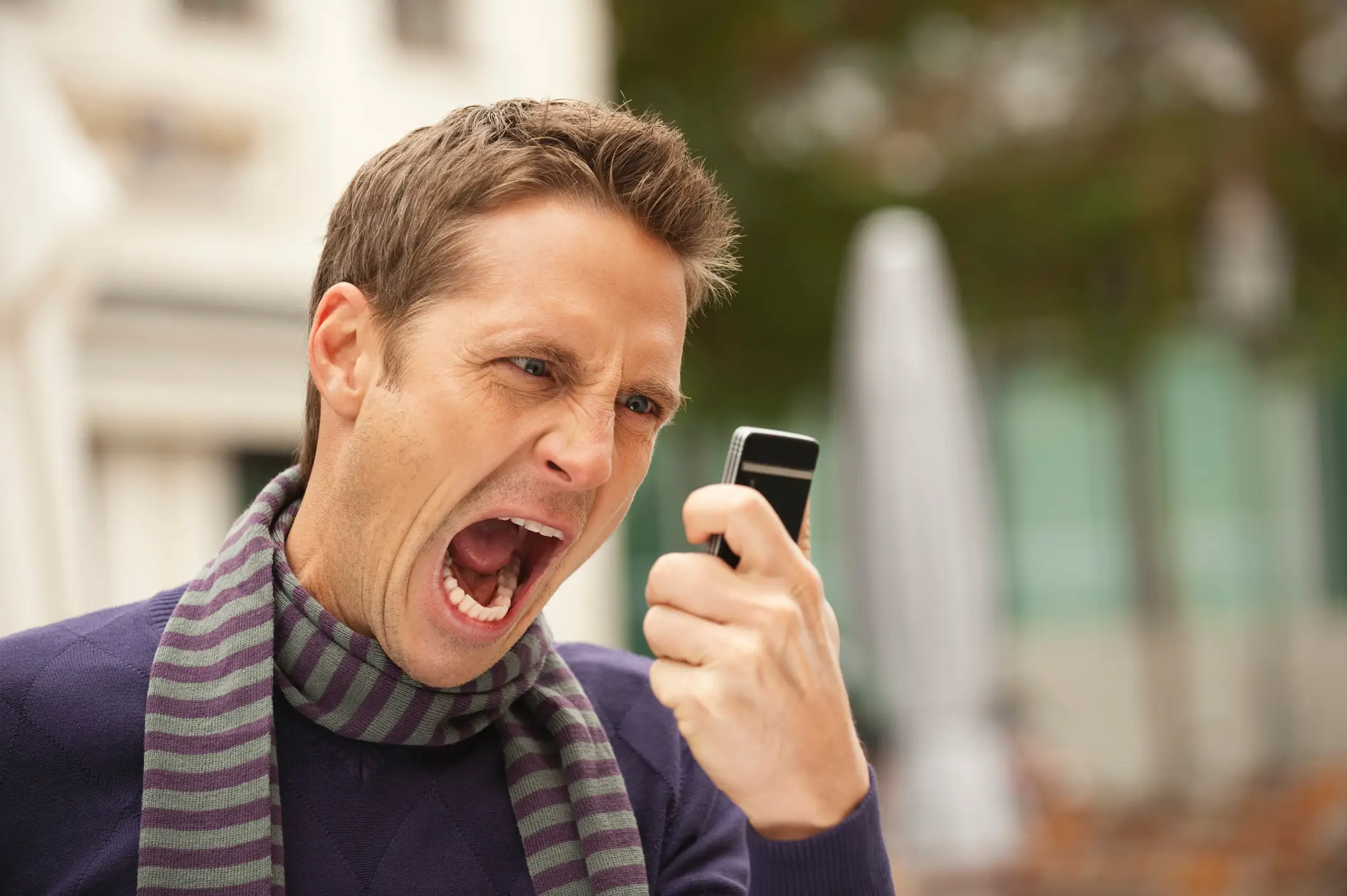 Being intense or angry suddenly can be signs of BPD (Getty Stock Photo)