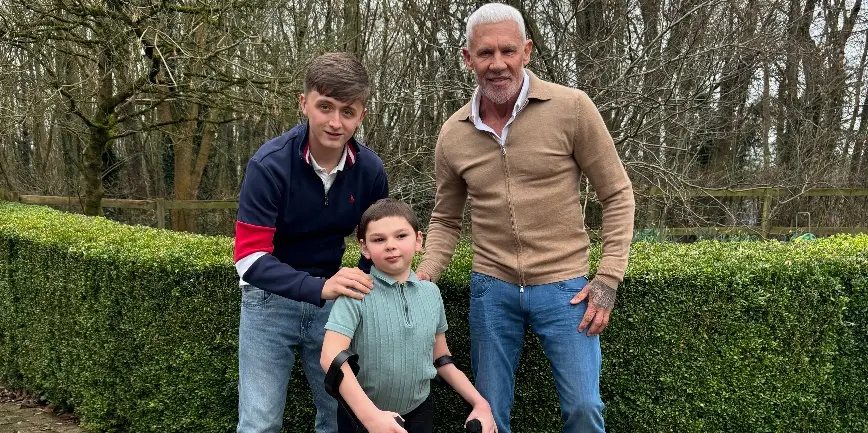 Henry, Tony and Wayne. (Just Giving)