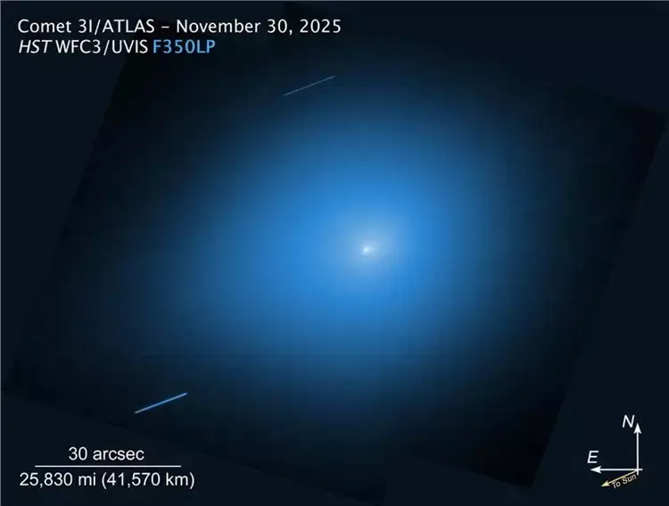 The comet will get as close to Earth as it's ever going to come within days (NASA)