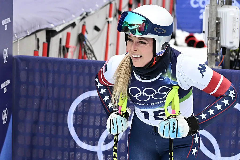 Vonn claimed that despite the severity of the injury, she has no regrets about competing (Tiziana FABI / AFP via Getty Images)