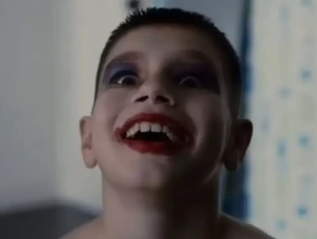 Dyer doesn't reckon he could have done it 'with another child anyway'. (True Brit Entertainment)