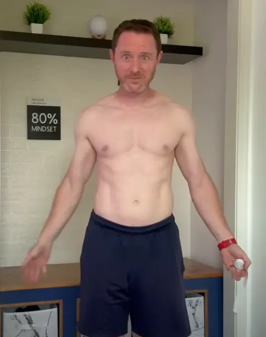 Justin Dorff explained what happened to his body after a seven day water fast (YouTube/Justindorff)