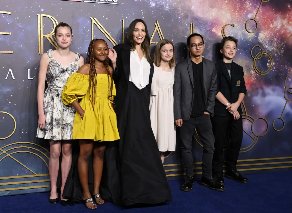 He is the latest of his siblings to make the change, with Shiloh, Zahara and Maddox all filing to make the change legal (Karwai Tang/WireImage)