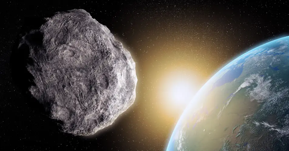 An asteroid is scheduled to hit the Earth's atmosphere this week.