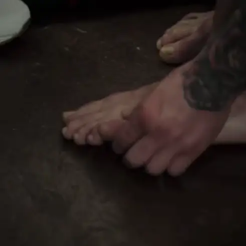 McGregor's team tried to reset the toe twice before finally popping it back into place.